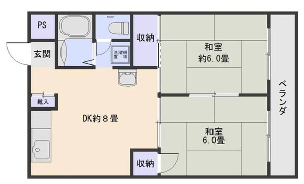 シティハウス壱番館の物件間取画像